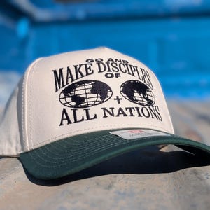 Cappello della Grande Commissione / Andate e fate discepoli di tutte le nazioni / Cappellino da baseball Richardson Trucker