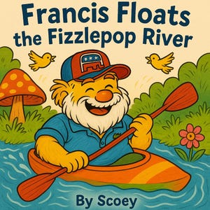Francis Floats the Fizzlepop River – Wunderliches Kinderbuch im Dr. Seuss-Stil | Magisches Kayak-Abenteuer | Lustige Geschichte in Reimform für Kinder von 4–8 Jahren