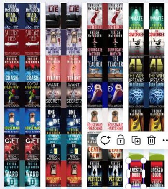 Digital Mini Books- Freida Mcfadden Collection - Etsy