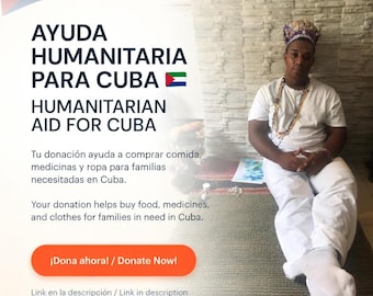 Humanitarian Aid for Cuba  Proceeds Buy Food, Medicine & Clothes