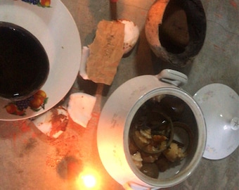 Custom Spiritual Ebo Ritual Offering | Yoruba Santería Cleansing, Prosperity, & Protection Work