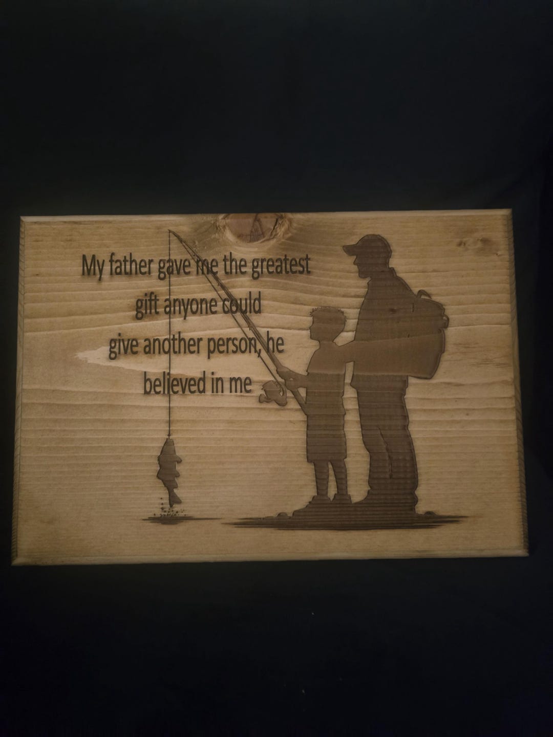 Father Figure Sign Father's Day Sign - Etsy