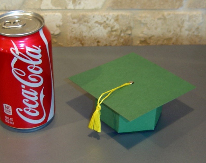 12 Graduation Hat Party Favor Boxes Favors Box Graduate Etsy
