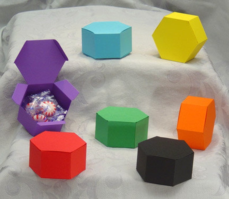 12 Graduation Hat Party Favor Boxes Favors Box Graduate Etsy