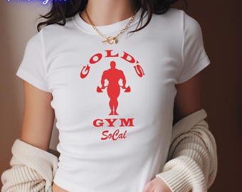 Gold's Gym Socal Graphic Baby Tee, Connor Storrie Hudson Williams Crop Top, Game Changers Gay Sport Graphic Tee, M M Romance Books Tee