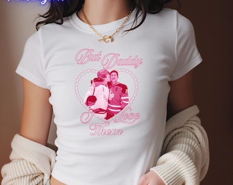 But Daddy I Love Them Baby Tee, Connor Storrie Hudson Williams crop top, Game Changers Gay Sport Graphic Tee, M M Romance Books Tee