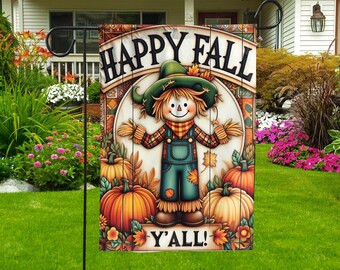 Custom Halloween Garden Flag, Personalized Yard Flag, Outdoor Halloween Decoration, Spooky Porch Decor, Trick or Treat Flag