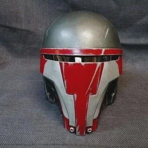 Darth Raven Sith Mask Black Mandalorian Helmet Steel Armor Helmet Medieval Role Play Knight Helmet Sca larp Halloween Costume.