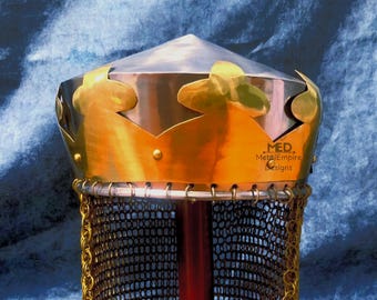 King Arthur Knight Helmet: Monty Python Medieval Armor, LARP Costume