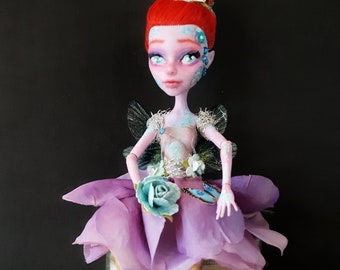 Monster High OOAK Daphne Fairy monster high doll repaint Custom Doll