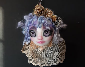 Art Doll Custom Original Drea Peabody Polymer OOAK Handmade Doll