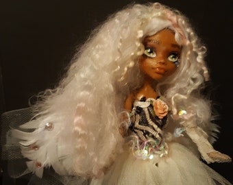 OOAK Custom Angel of Faith Doll Monster High Angel Repaint