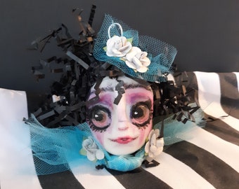 Handmade Polymer OOAK Art Doll Winifred Crumb Custom Art