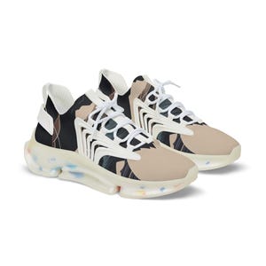 Personalized Men&#39;s Mesh Sneakers – Custom Lightweight Athletic Shoes, Breathable Running Sneakers, Unique Gift Idea
