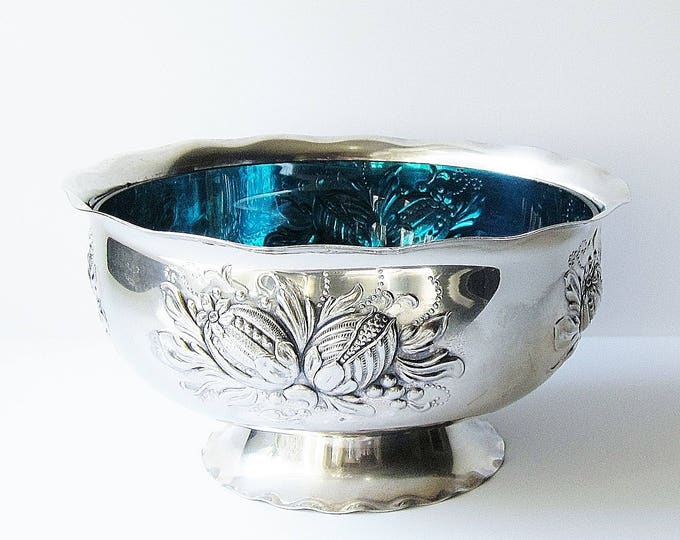 Sweden Made Vintage Nickel Silver Bowl PRIMA Nilsjohan Etsy