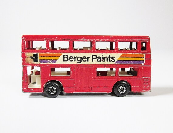 matchbox double decker bus 1972