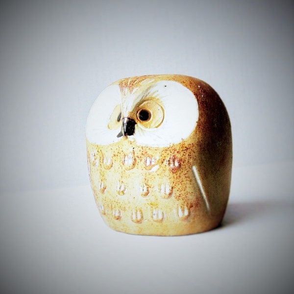 Owl Figurine Piggybank - Vintage Collectible Ceramic Bank - Counterpoint Japan 1970s -  Gift Idea For Children - Coin Bank For Saving Money