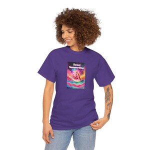 Retro Watermelon Graphic T-Shirt: Psychedelic Summer Tee