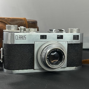 VINTAGE Clarus Model MS-35 Velostigmat (50 Mm) 2.8  35mm Rangefinder Camera