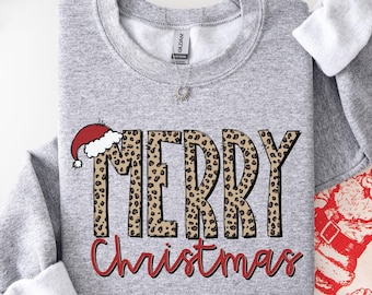 Sudadera navideña, suéter a cuadros estilo búfalo, cuello redondo familiar navideño, idea de regalo de Navidad, camisa navideña para mujer, bonito suéter navideño de invierno