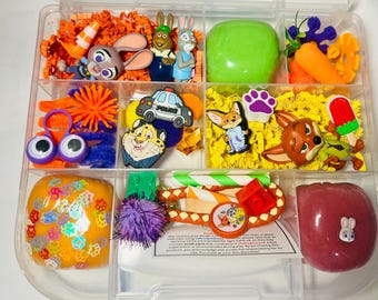 Zootopia Inspired Sensory Play Dough Kit (Characters Vary)