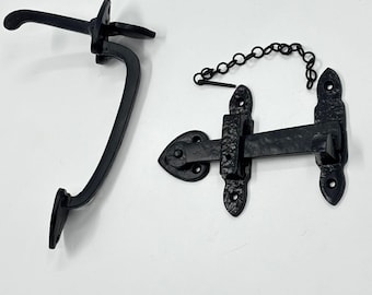 CAST IRON SUFFOLK latch traditional| classic cottage thumb door latch