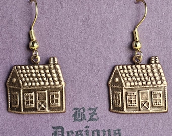 Up North Cabin Earrings