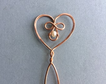 Horquilla de corazón de la Trinidad
