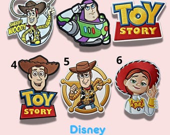 Toy Story Patch, Disney Pixar Keychain, Woody Buzz Toy Story Party Gift, Disney Trip