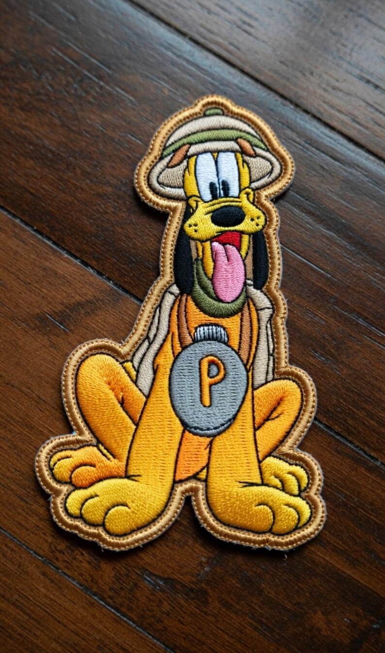 Safari Guide Patch Disney Safari Adventure Patch Pack, Mickey Minnie Donald Goofy ...