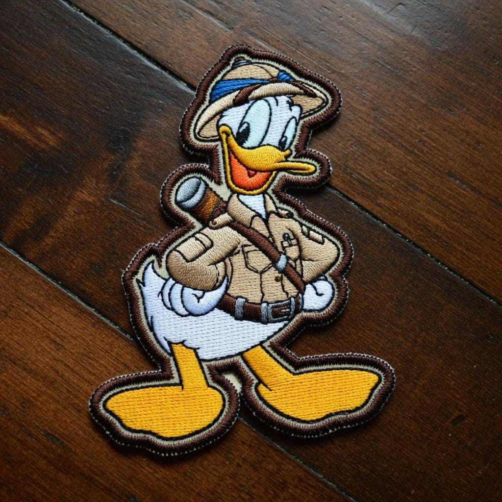 Safari Guide Patch Disney Safari Adventure Patch Pack, Mickey Minnie Donald Goofy ...