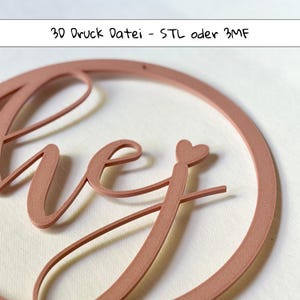 Hey, door wreath or loop - 3D print file
