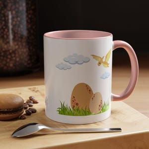Dinosaur Coffee Mug 11oz  15oz  Cute Dino Tea Cup Fun Gift for Kids and Adults Dinosaur Lover Kitchenware Unique Dino Mug for Coffee & Tea