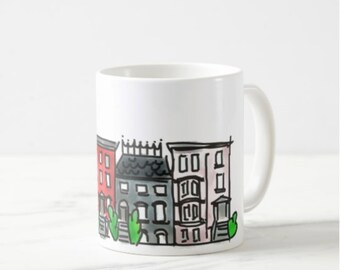 Brooklyn Town House Mug 05