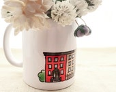 Brooklyn Town House Mug Willoughby Ave