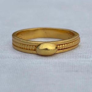 Bague cuillère cachée, bague antichoc, anneau en or, anneau à bascule fait main, bijoux minimalistes en or, cadeau pour elle, conception de cuillère secrète unique