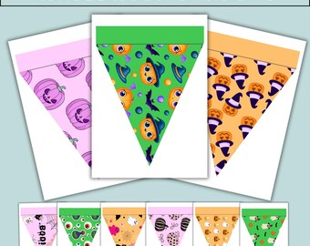 Halloween Sackleinen Banner 'Süßes Oder Leckereien' - 2,8 M, Für Kamin & Wanddeko