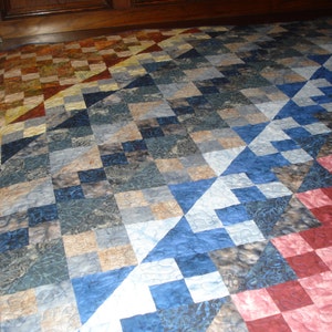 Shades of Blue Quilt and More