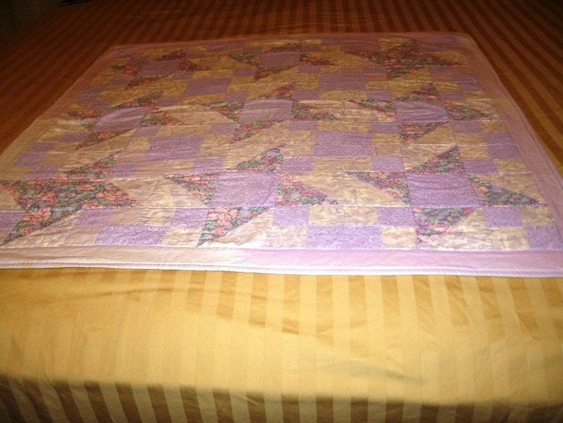 Purple Wall Hanging Quilts Etsy
