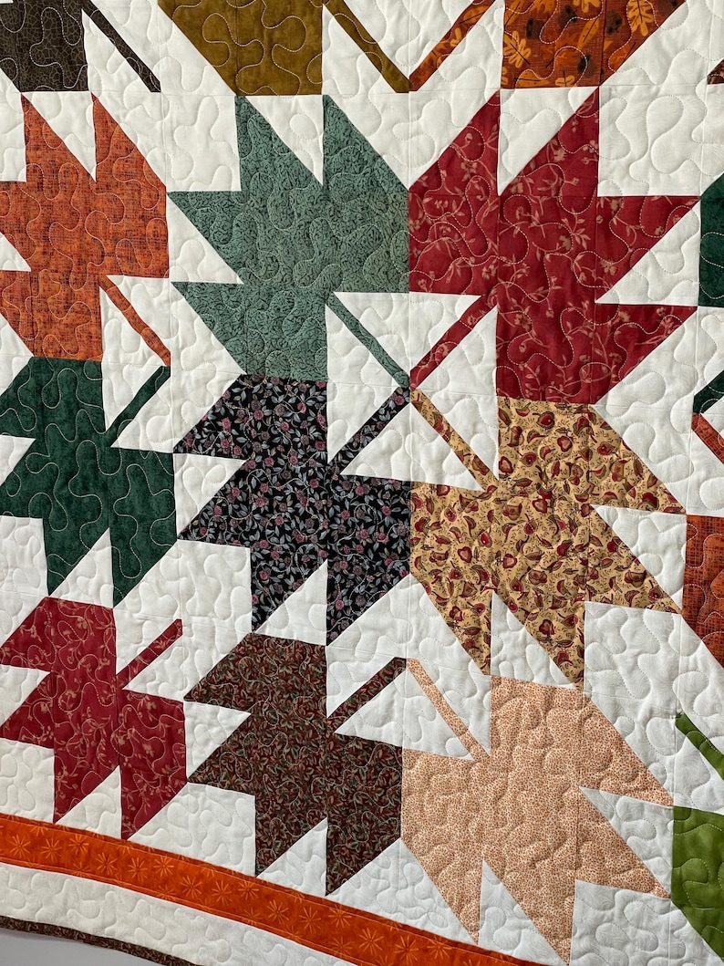 Autumn Leaves Wall Hanging/table Topper - Etsy