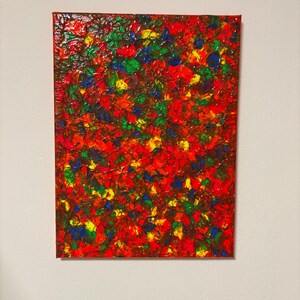 Pintura acrílica de neón de buen humor