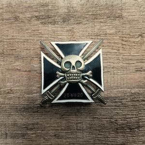Freikorps Badge with skull 23.VII.20 replica