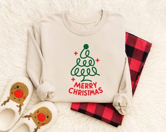 Merry Christmas Stethoscope Sweatshirt, Nurse Festive Holiday Shirt, Christmas Crewneck, Medical Worker Xmas Gift, Winter Nursing Sweatshirt