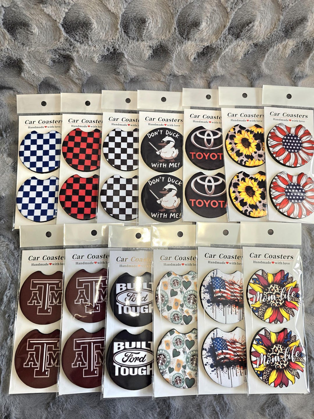 Custom Car Coasters - Etsy