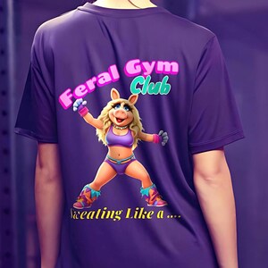 Sweating like a......" Gym Pig Tee, Workout T-Shirt, Fitness Shirt, Unisex Jersey, Gym Lover Gift, Lifting Tee, Workout Graphic tee
