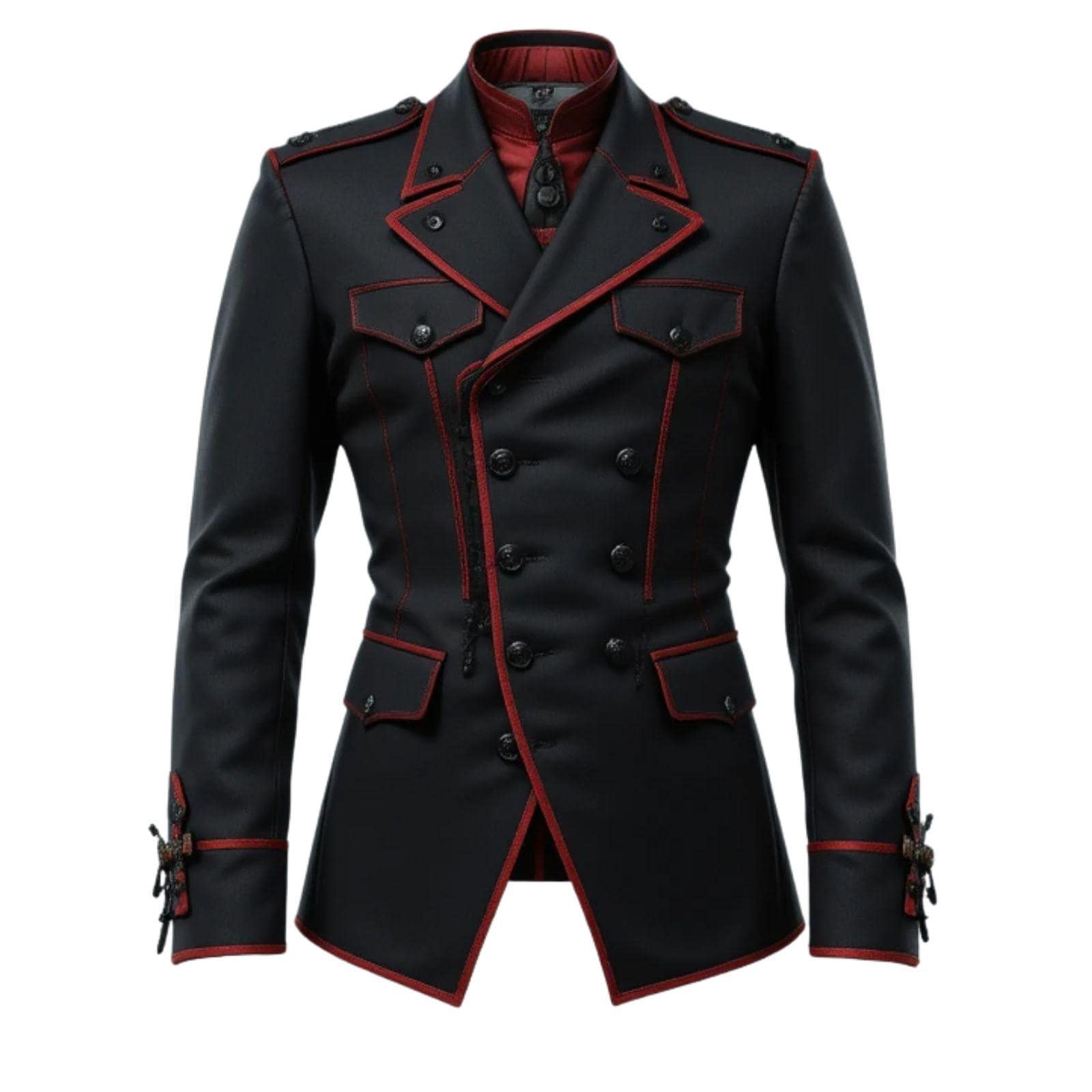 Military Goth Jacket - Etsy