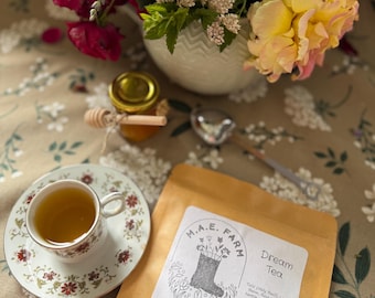 Dream Tea: Tulsi, Lemon Balm & Rose Hips Herbal Blend