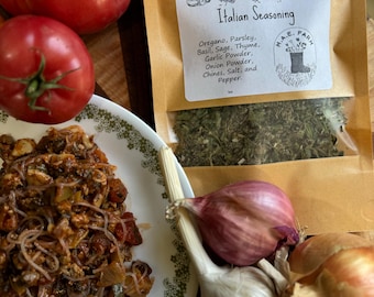 Italian Seasoning Blend: Organic Herbs, Family Farm Grown