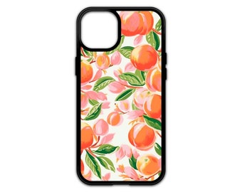 Fruit Phone Case - Preppy Peaches Phone Case - Peaches Phone Case - Preppy Peaches iPhone Case - iPhone 15 14 13 12 11 - Summer Fruit Case
