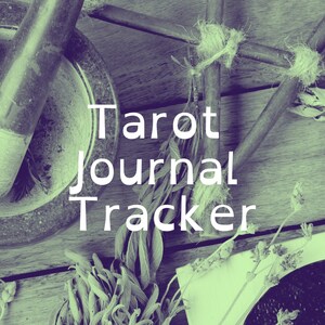 Druckbares Tarot Journal PDF